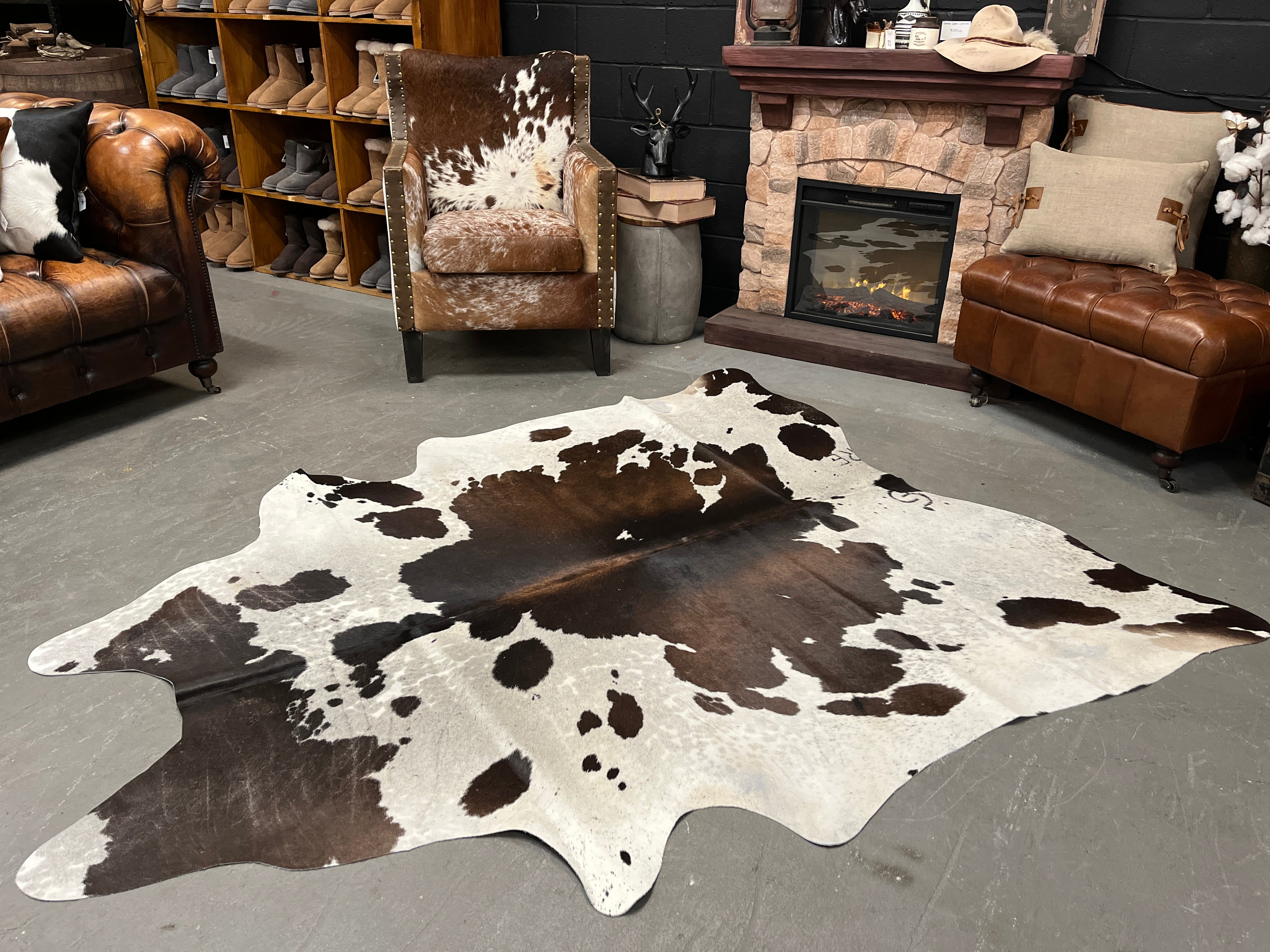 SUTLEJ Cowhide Rug FREE Postage