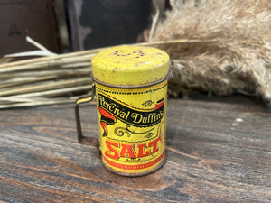 Vintage YELLOW Salt shaker
