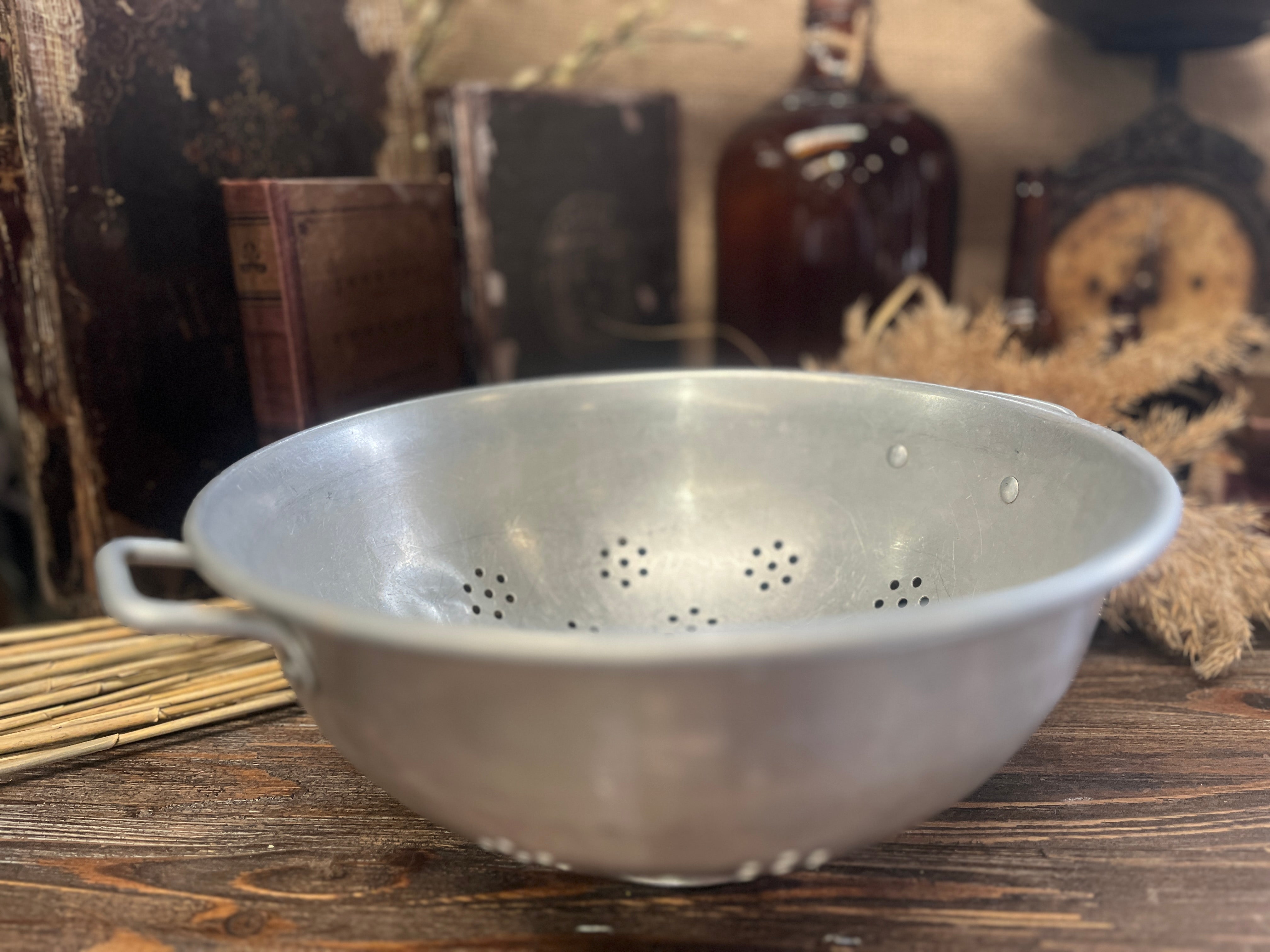 Vintage Aluminium Colander