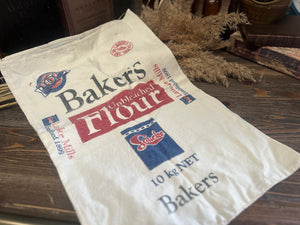 Vintage Bakers Flour Bag