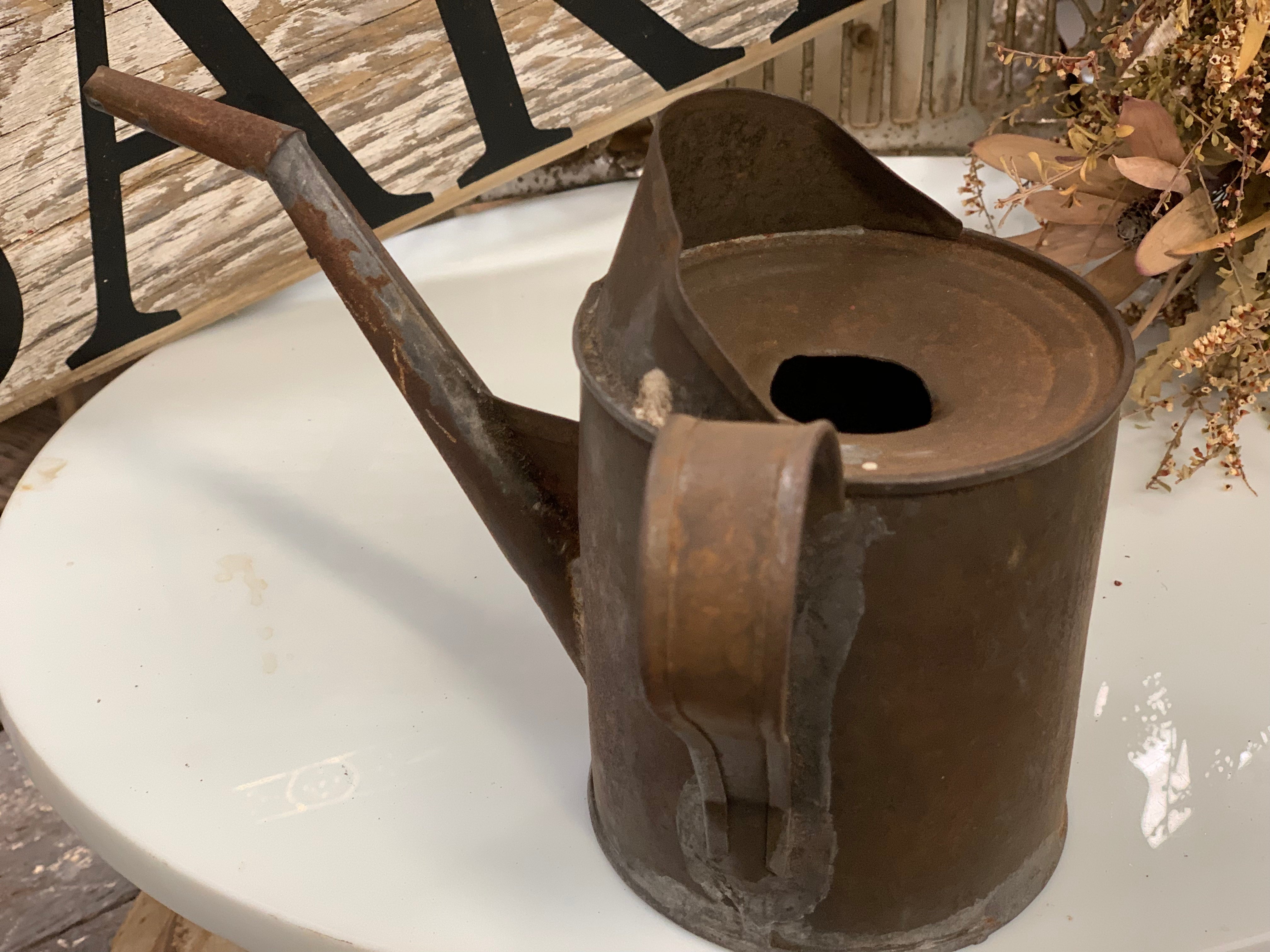 Rusty Copper Oil Pot