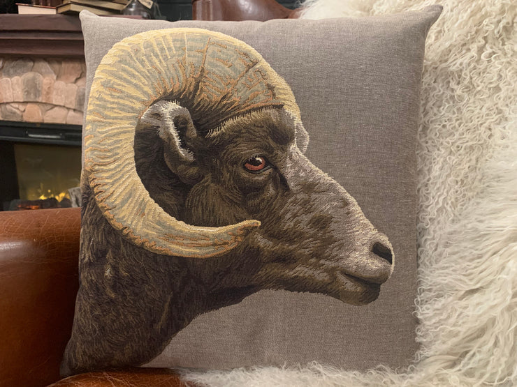 Arrowroot Ram SQUARE Cushion