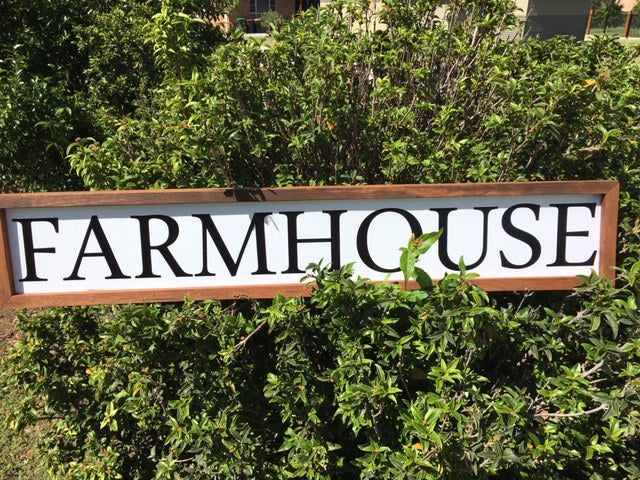 XL FARMHOUSE Sign FREE Postage