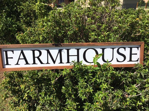 XL FARMHOUSE Sign FREE Postage
