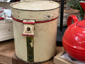Vintage SAGO Canister Tin