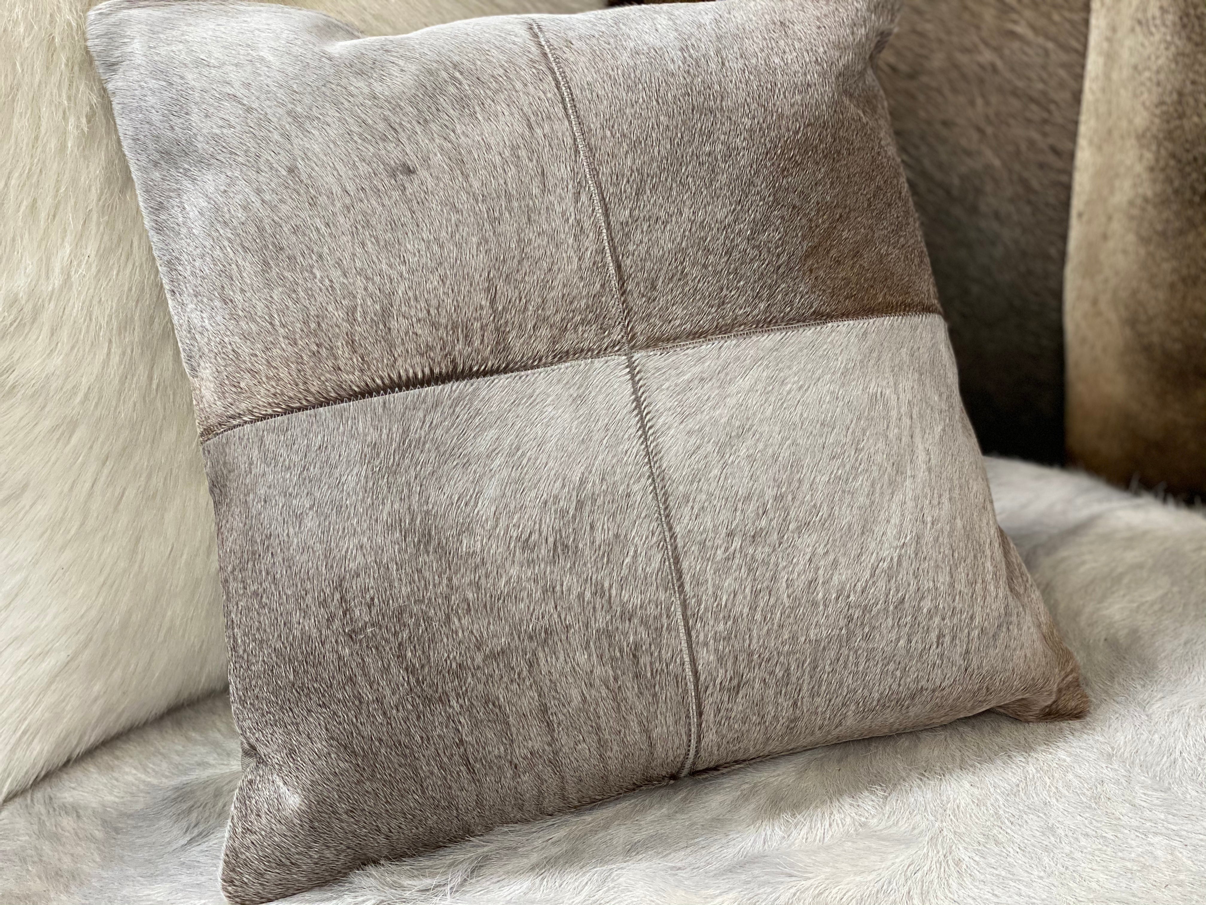 Cowhide Cushion FREE Postage