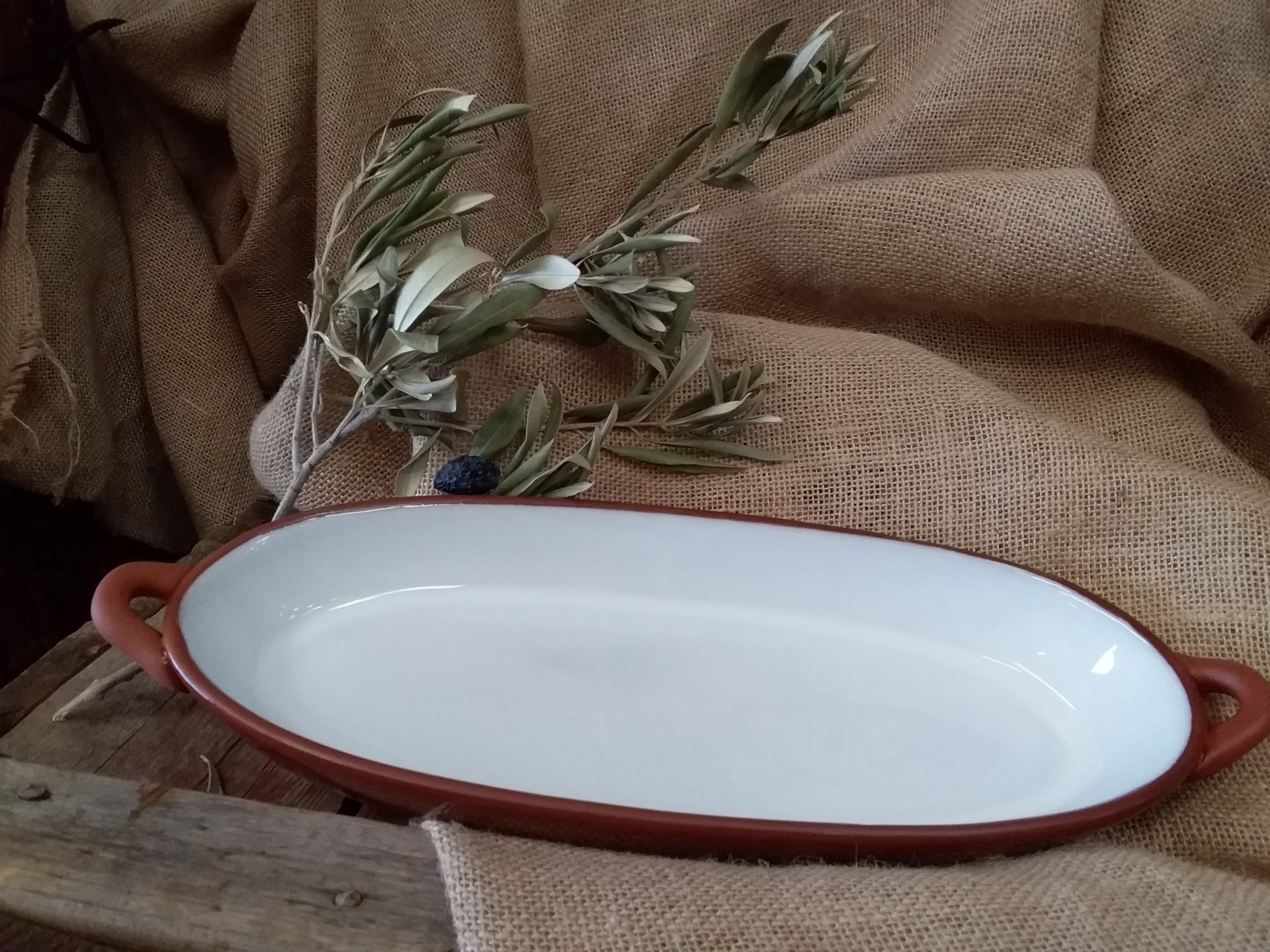 Terra Oval Dish