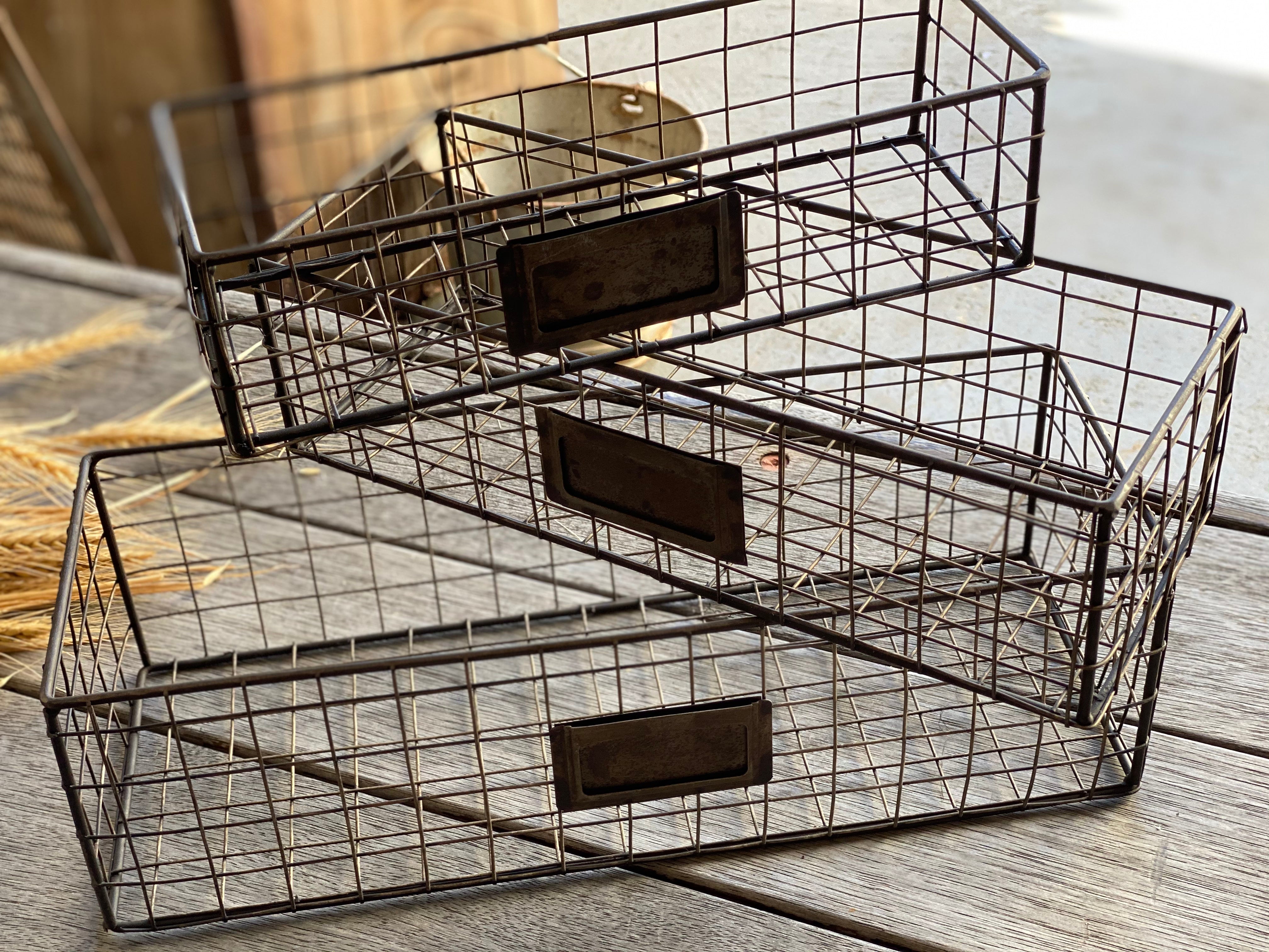 Industrial Wire Basket FREE Postage