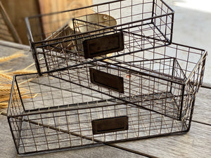 Industrial Wire Basket FREE Postage