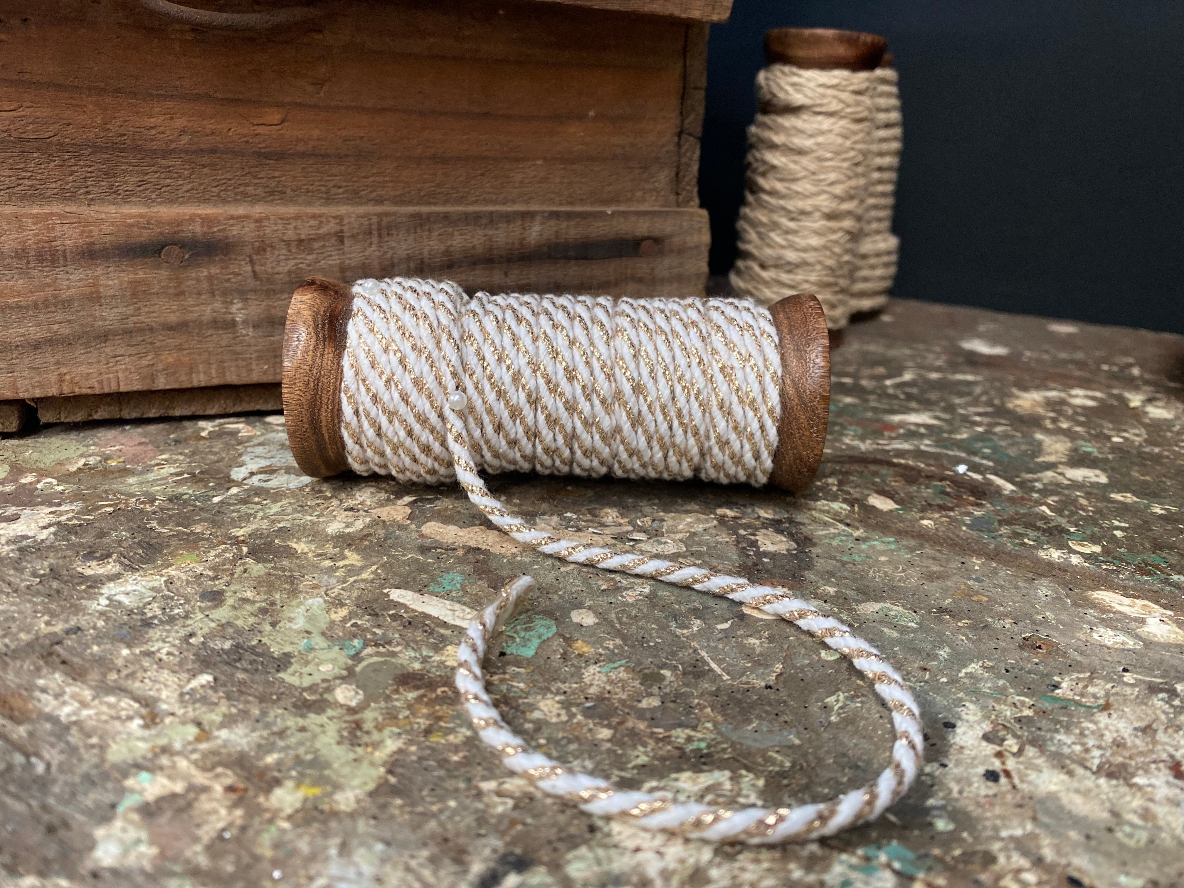 SET of 3 Timber Jute REELS