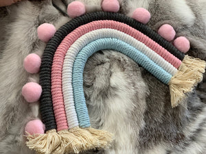 Pom Pom Rainbow Decor