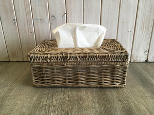 Rattan Tissue Box FREE Postage