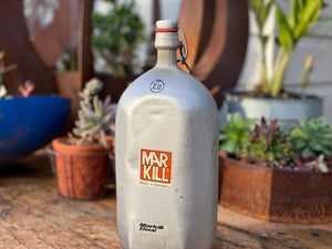 Vintage Tin Bottle Made In Germany