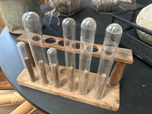 Vintage Test Tube Display
