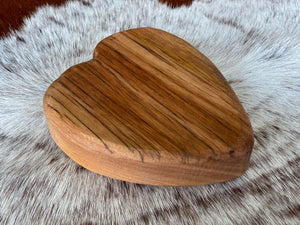 CHUNKY Handmade Timber Hearts