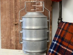 Vintage Aluminium Miners Meal Holder FREE Postage