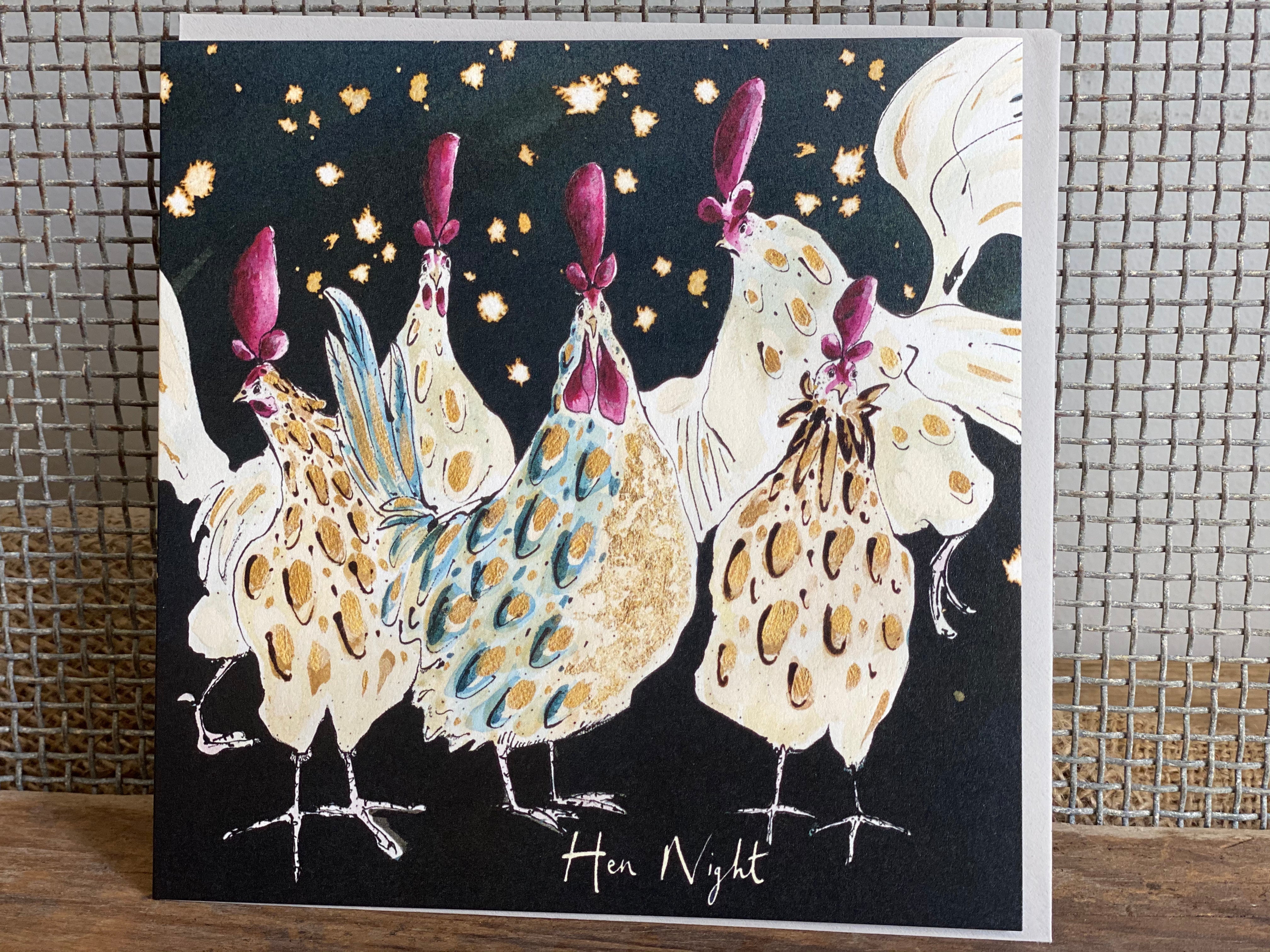 Hens Night Greeting Card