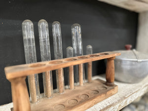 Vintage Test Tube Display