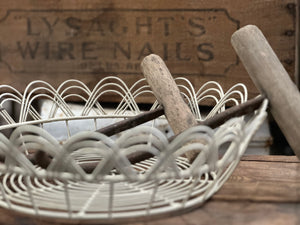 Vintage Wire Basket FREE Postage