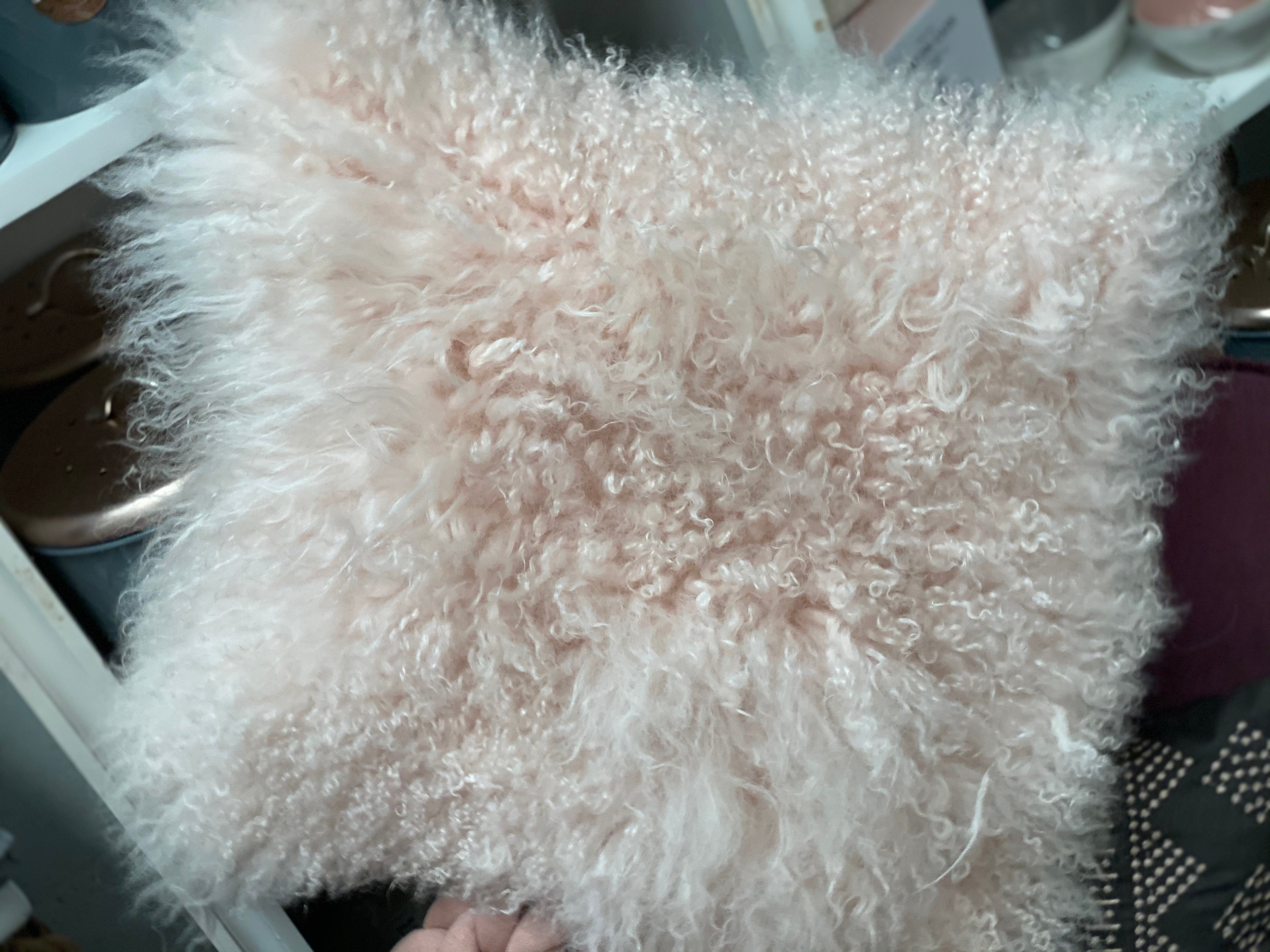 Mongolian BLUSH Cushion
