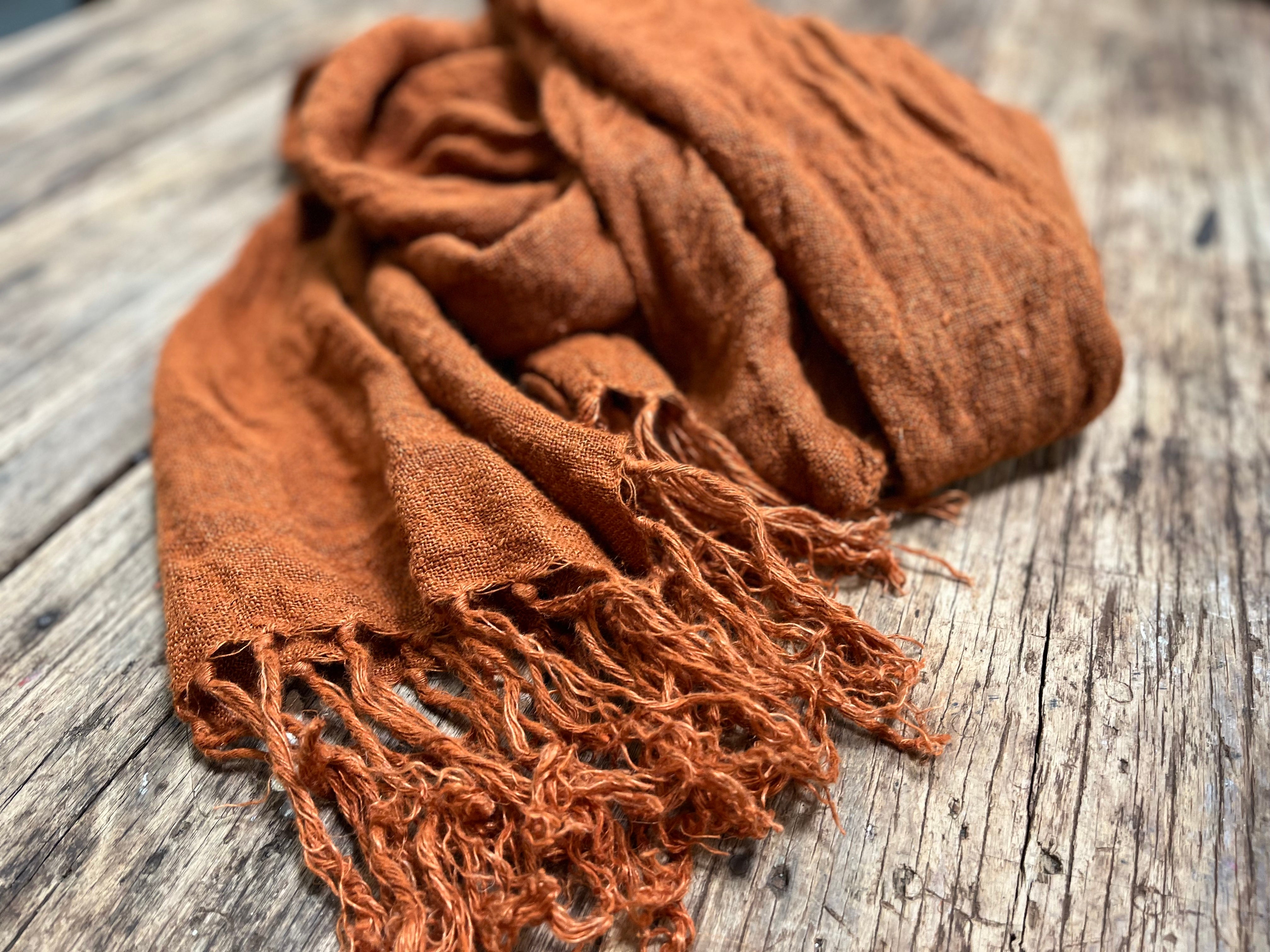 ALICE RUST 100% Throw FREE Postage