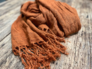 ALICE RUST 100% Throw FREE Postage