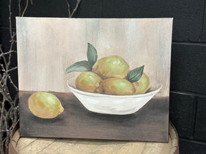 Lots of Lemons Canvas