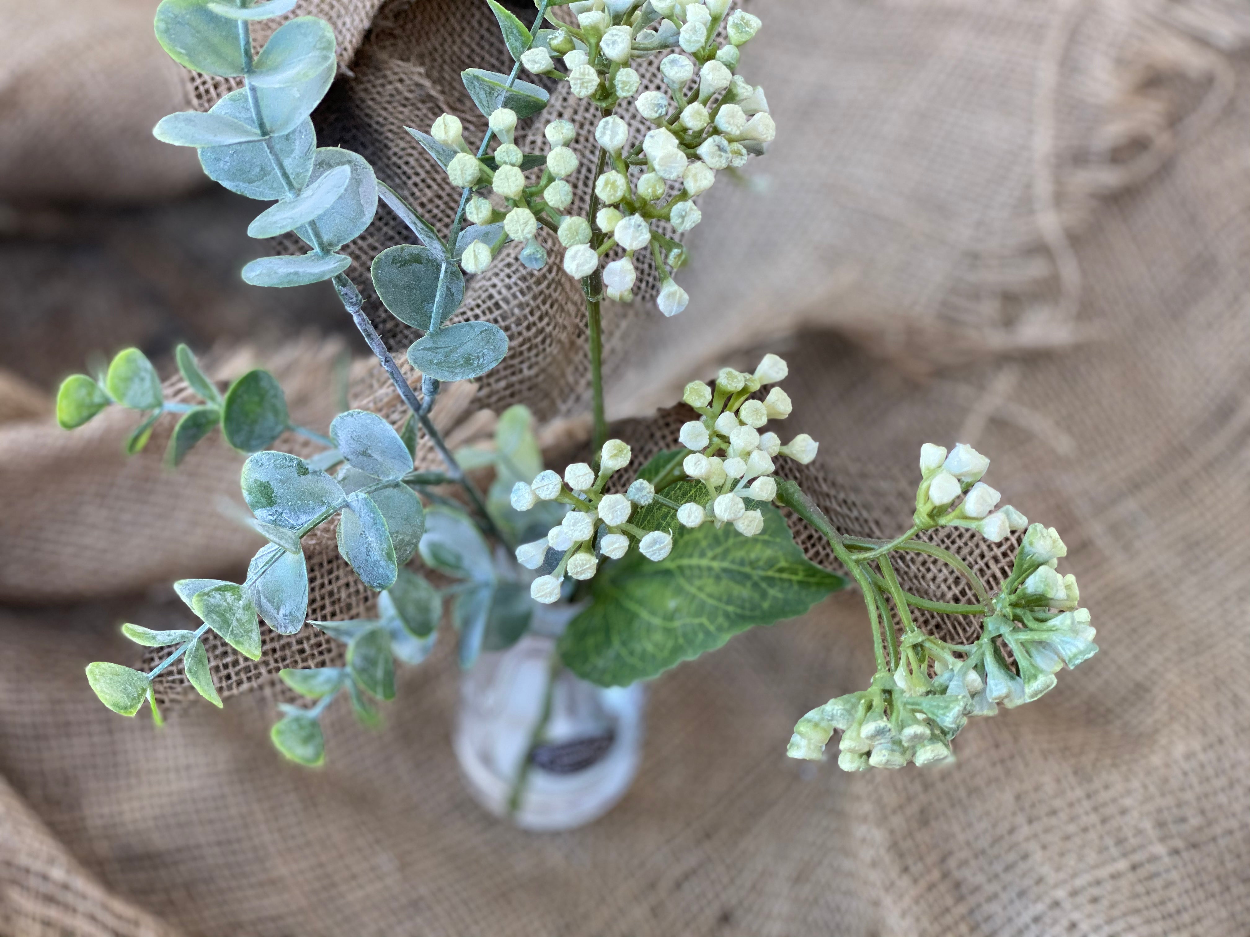 Native Faux Stems Vase