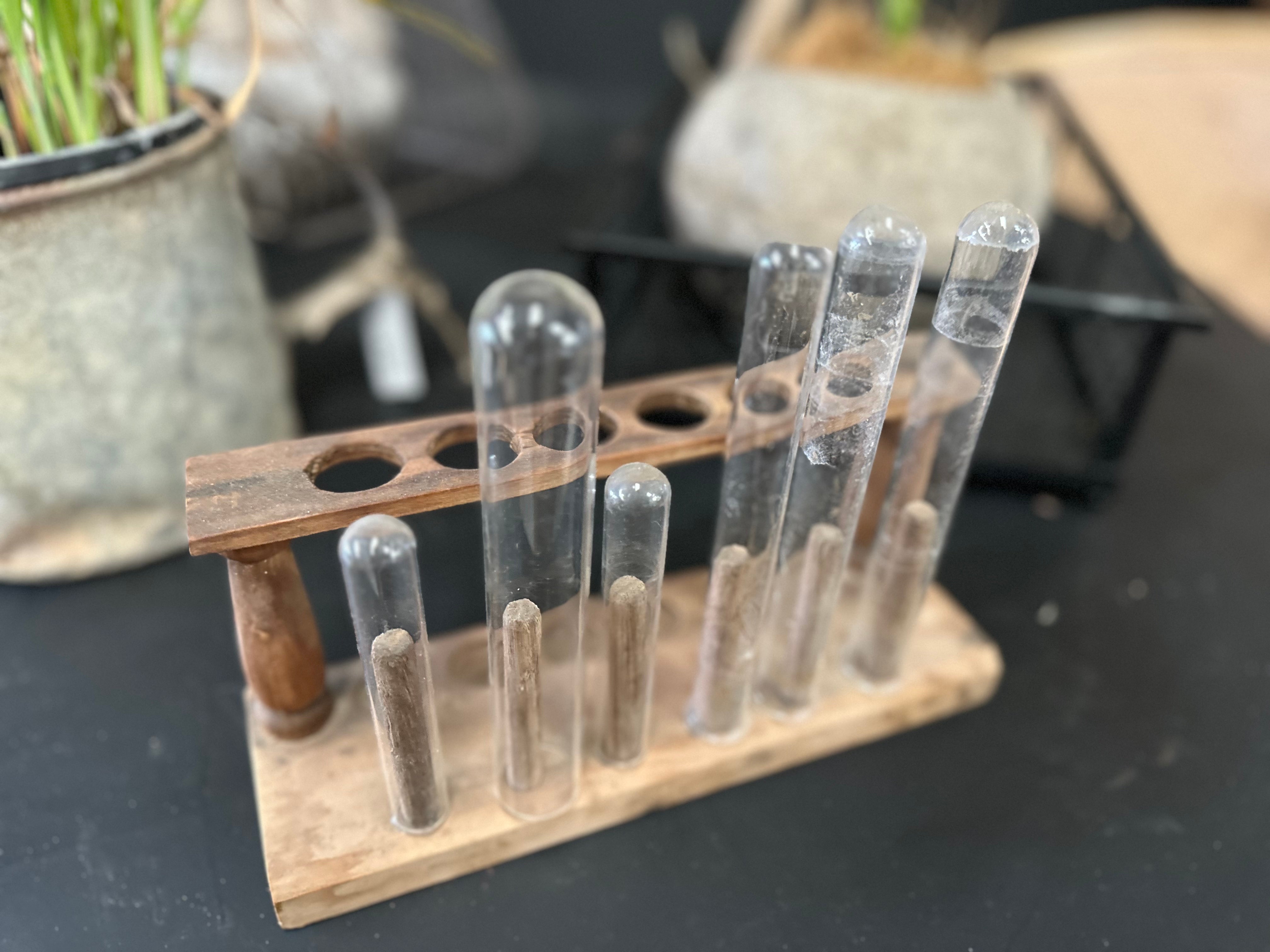 Vintage Test Tube Display