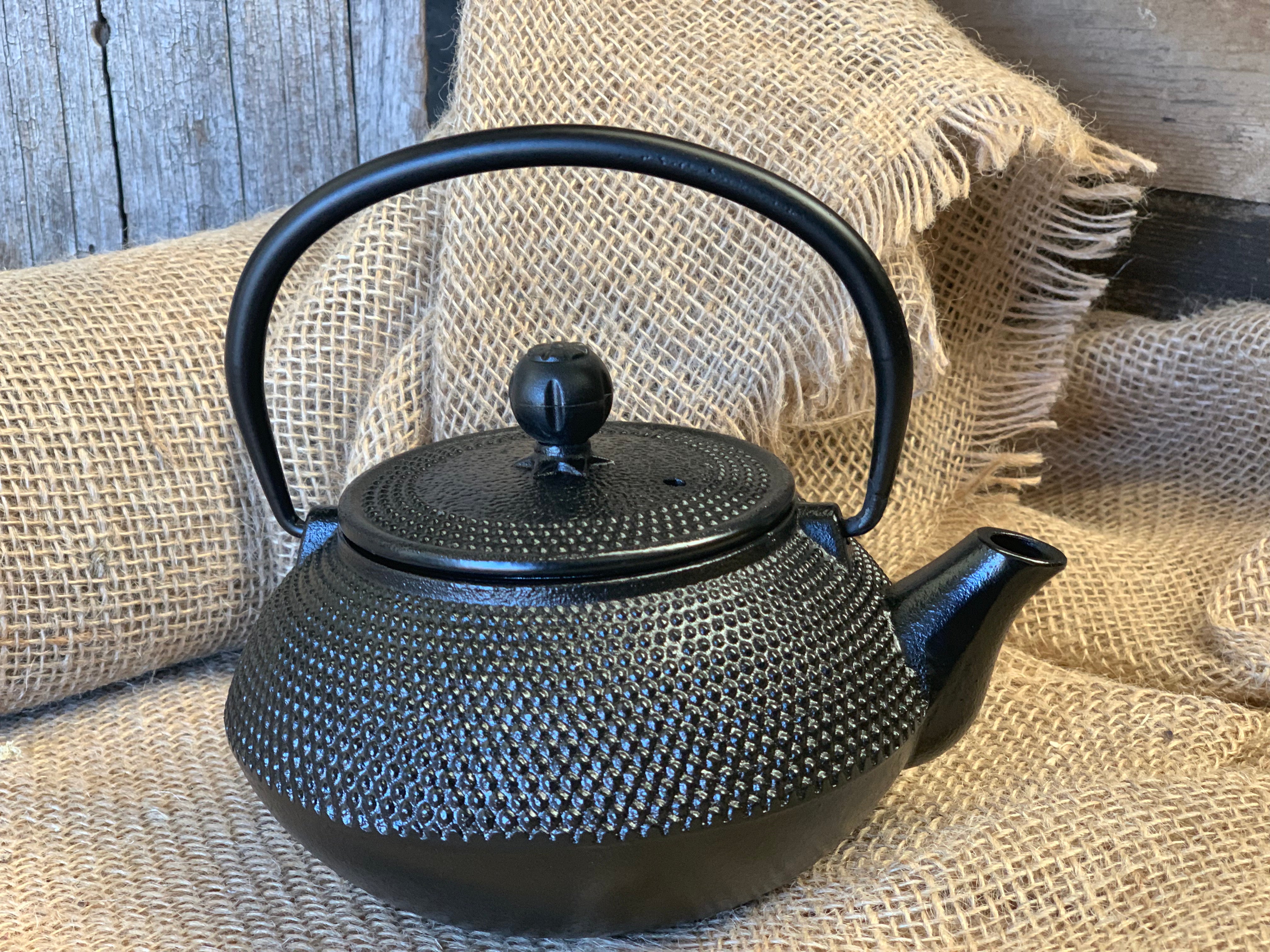 NEW 800ml Cast Iron Tea Pot