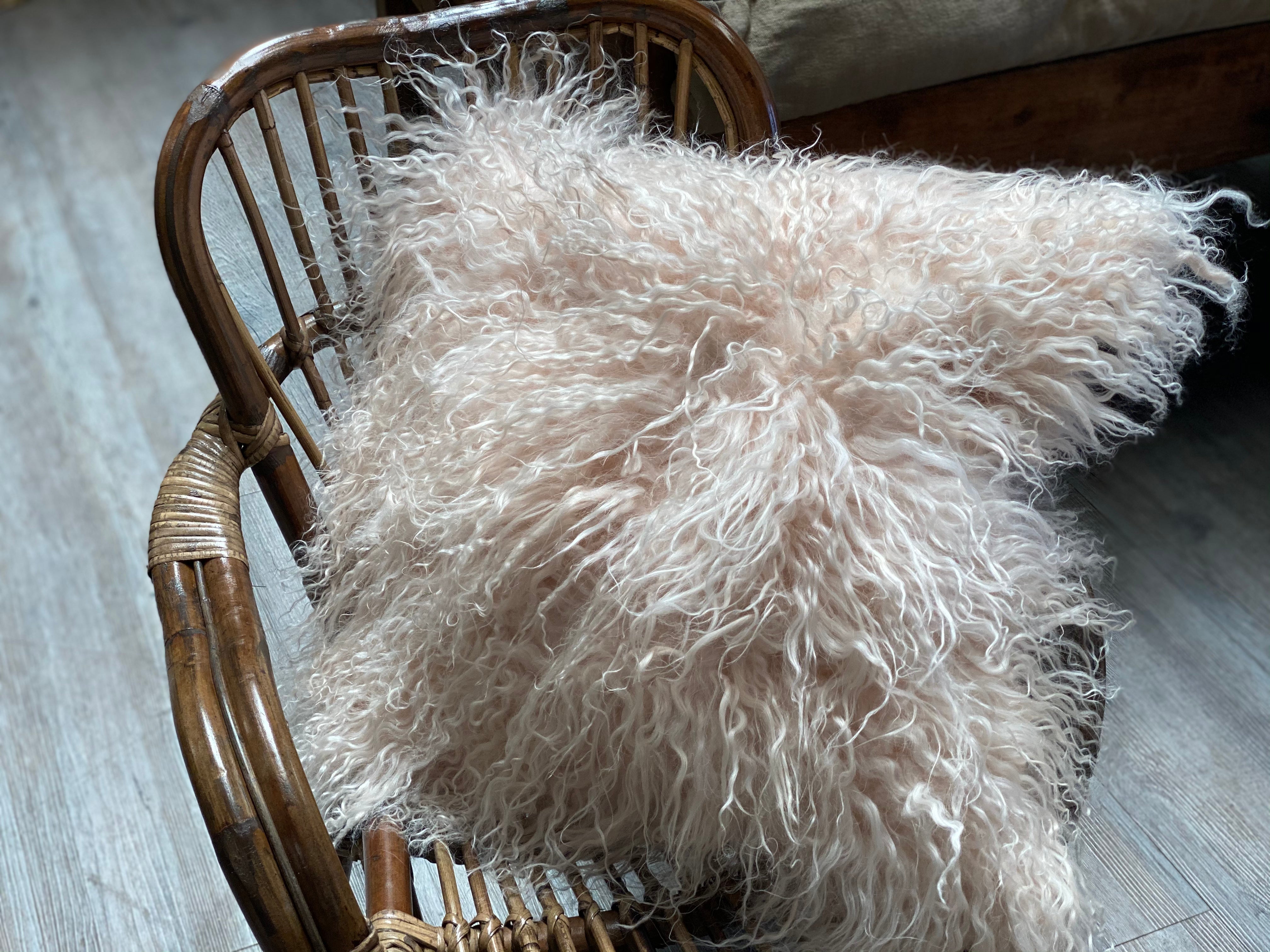 Mongolian BLUSH Cushion