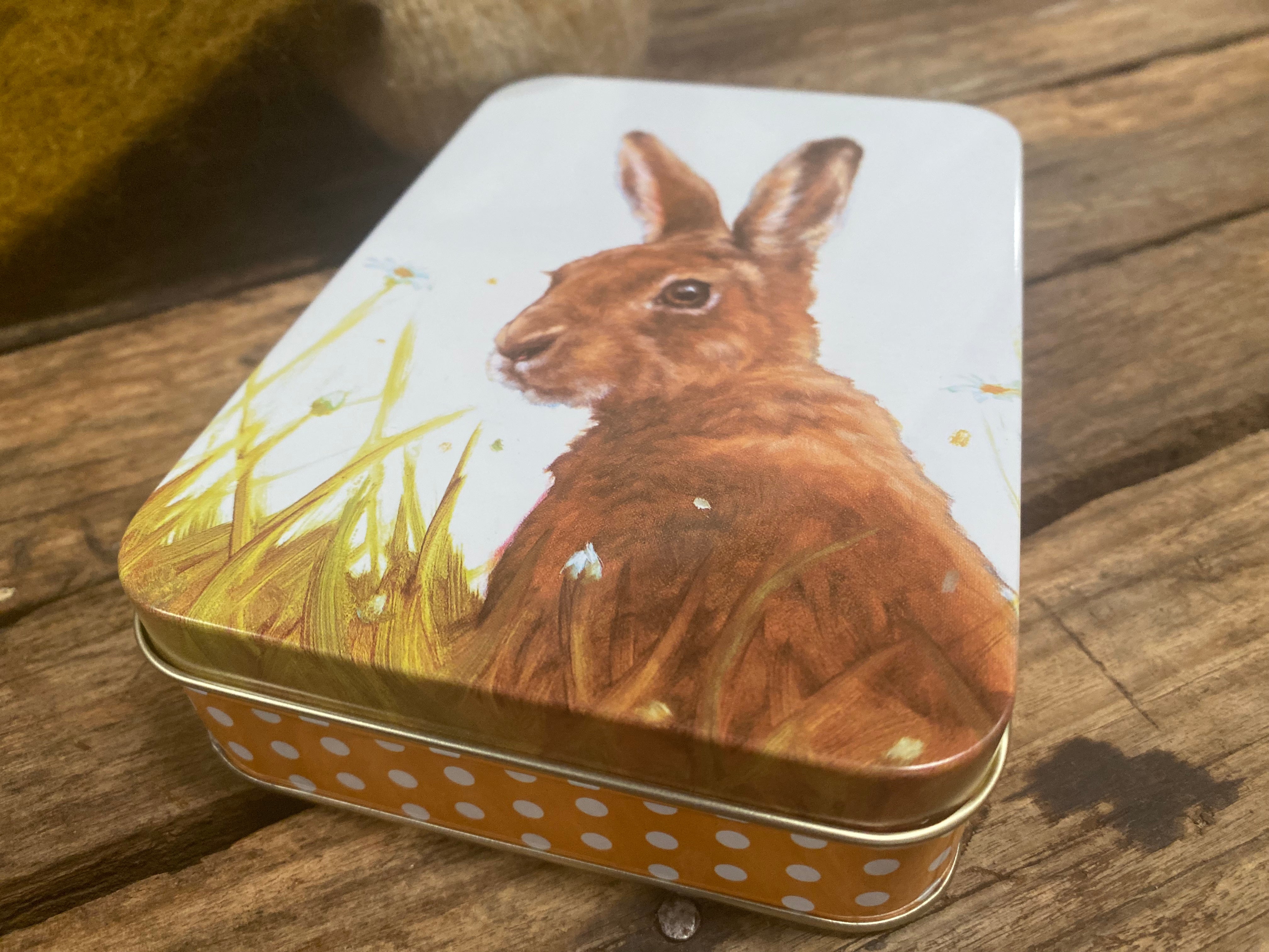Harriet HARE keepsake TIN