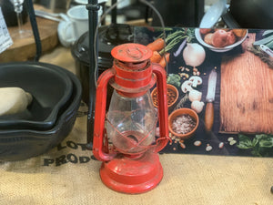 RED Vintage Lantern
