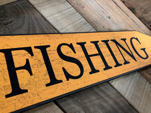 FISHING SIGN Free Shipping