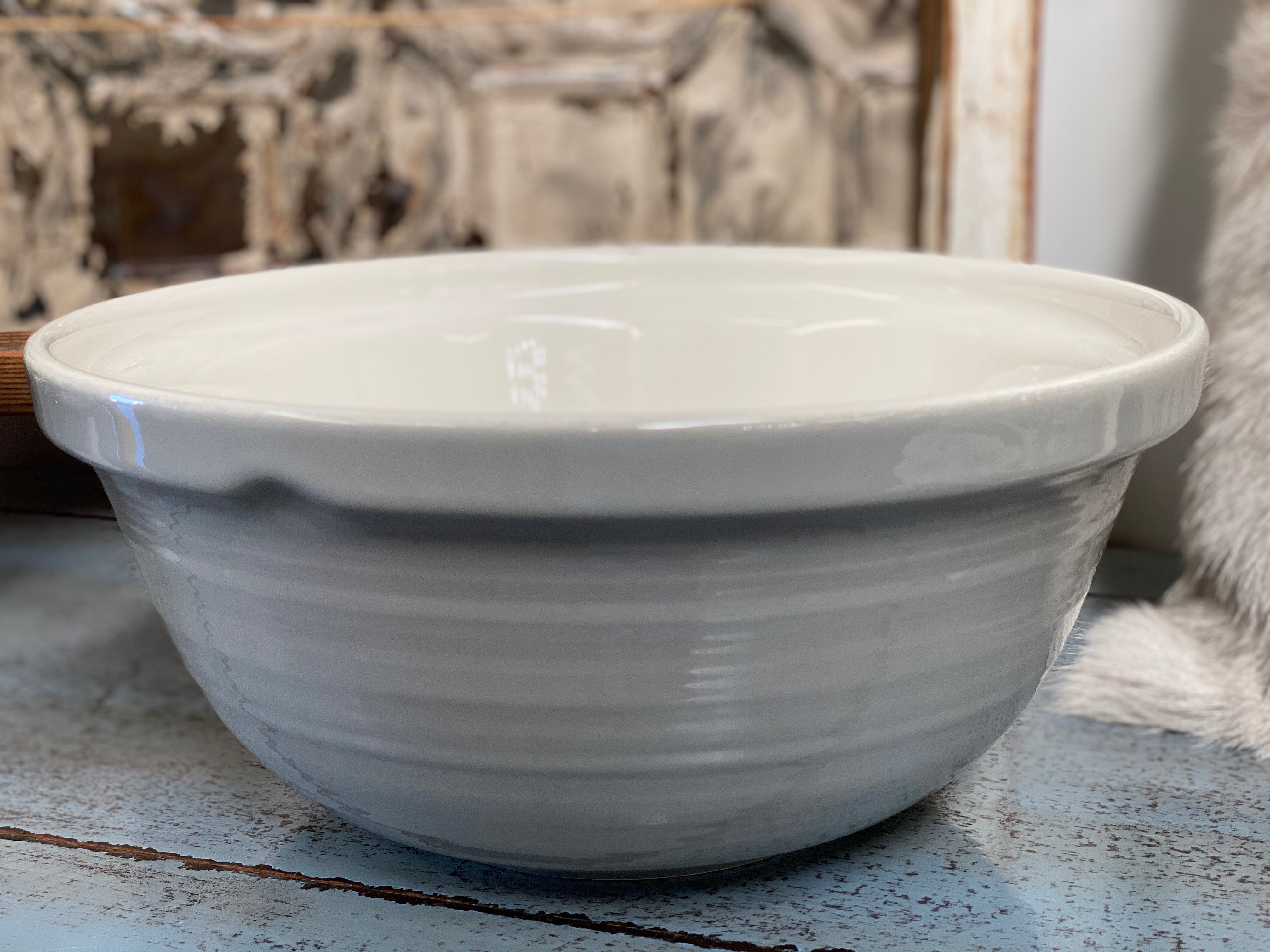 W Mason Mixing Bowl GREY
