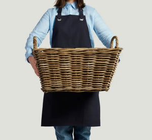 Large WALLACE Rattan Basket