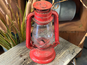 RED Vintage Lantern