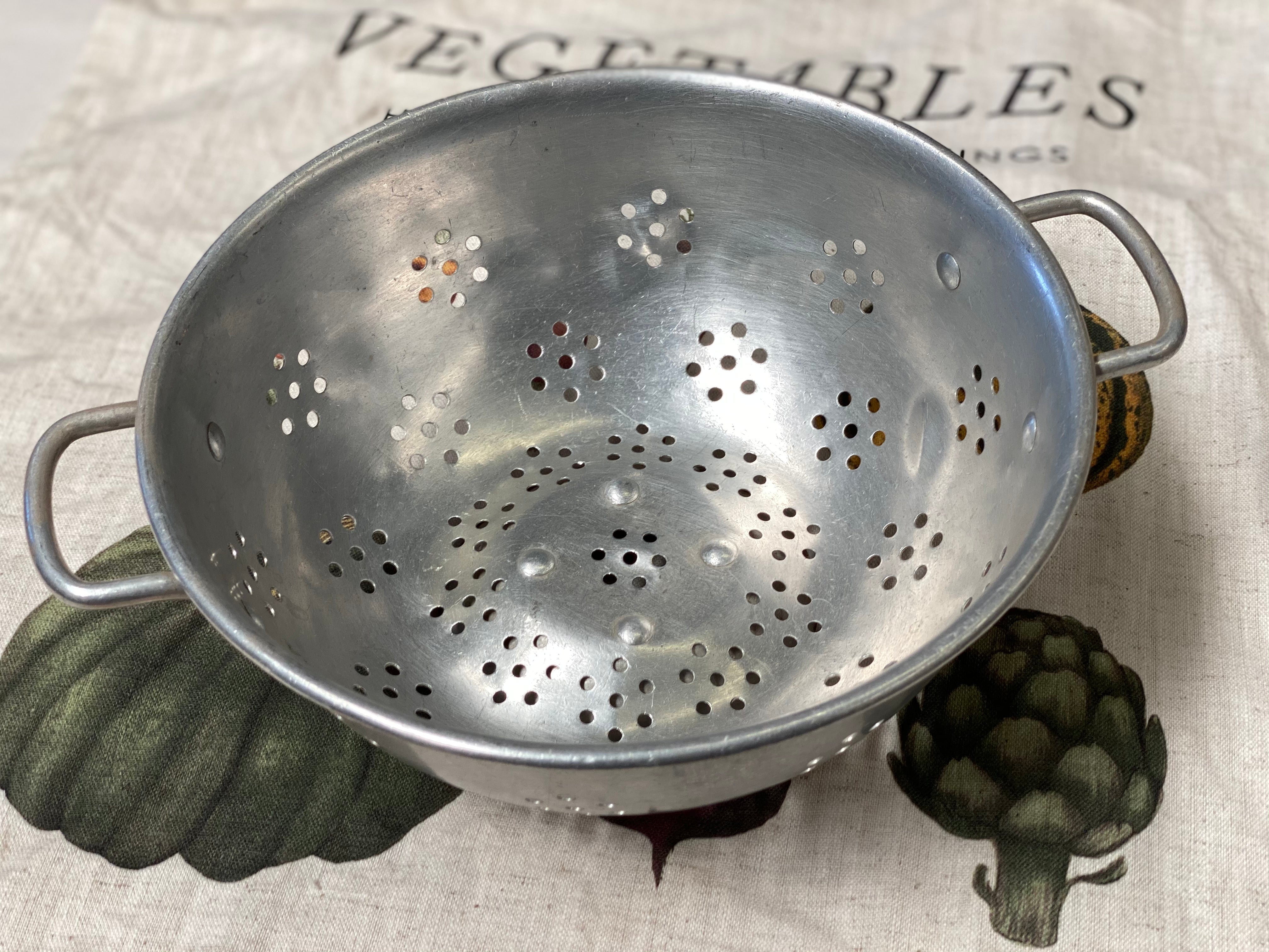 Vintage Aluminium Colander