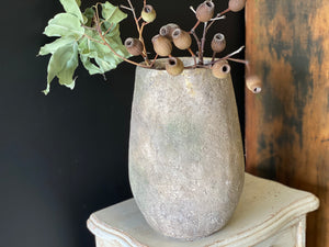 XL Concrete EARTH Pot VASE