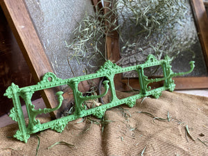 Farmhouse Green Folding Cast Hooks