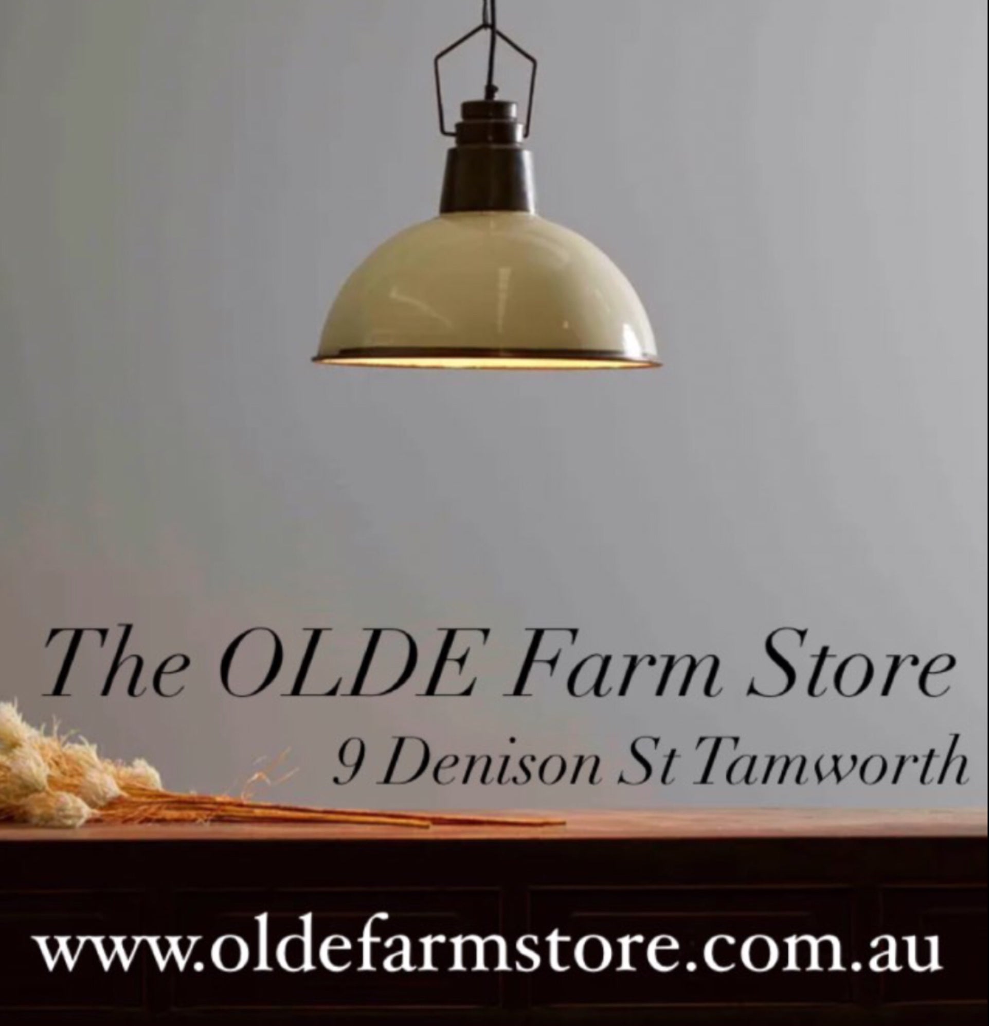 NEW Vintage OLD-STYLE Farmhouse Pendant Light