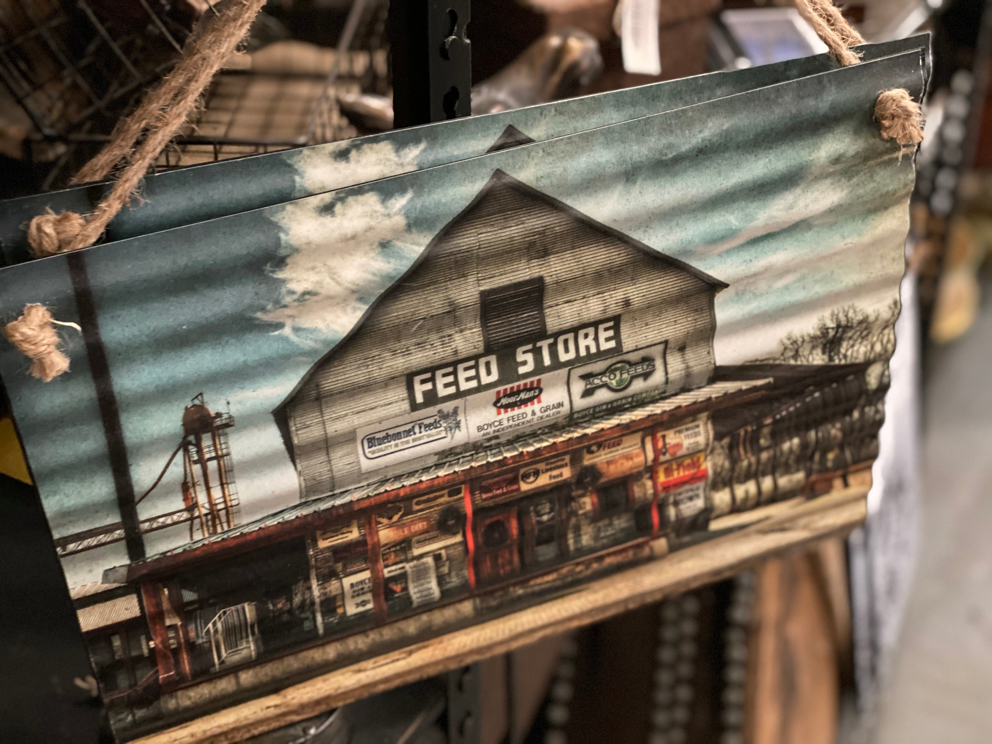 The FEED Store Tin Sign