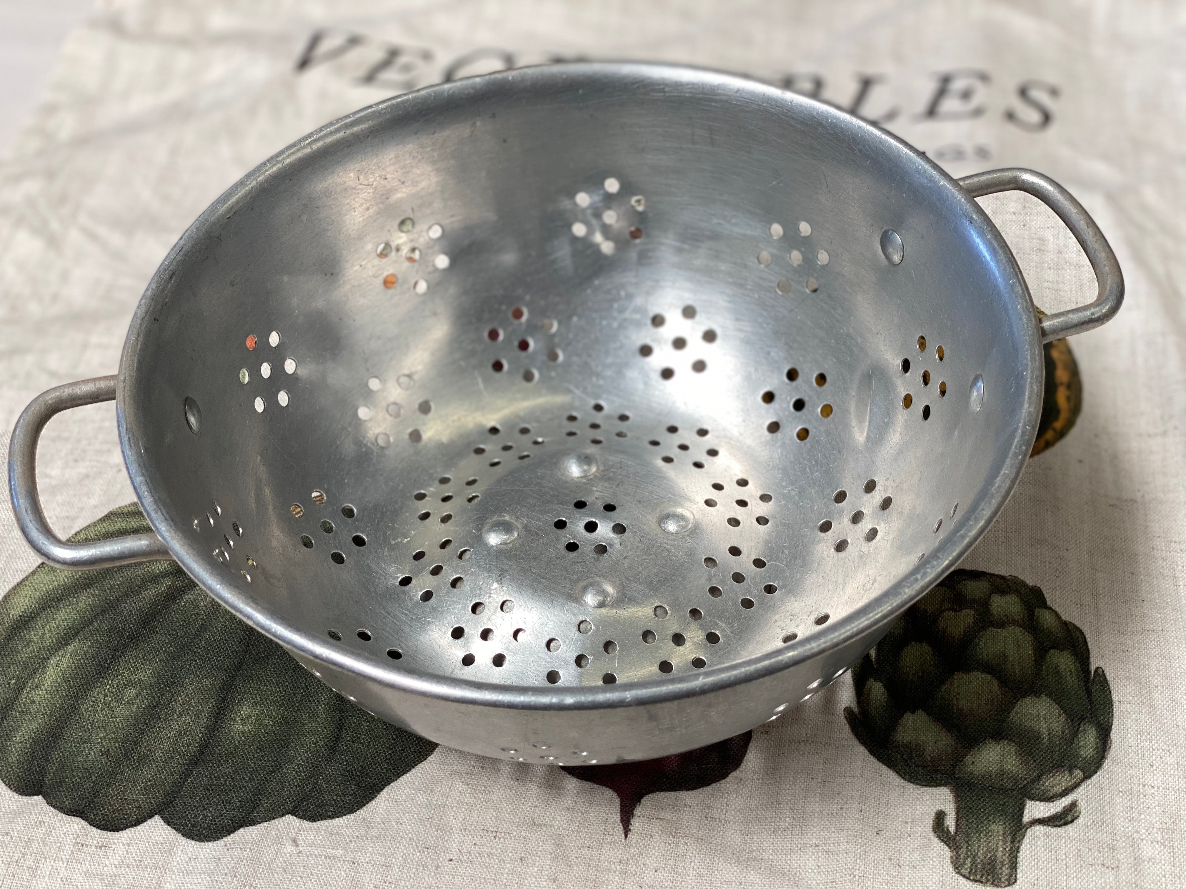 Vintage Aluminium Colander