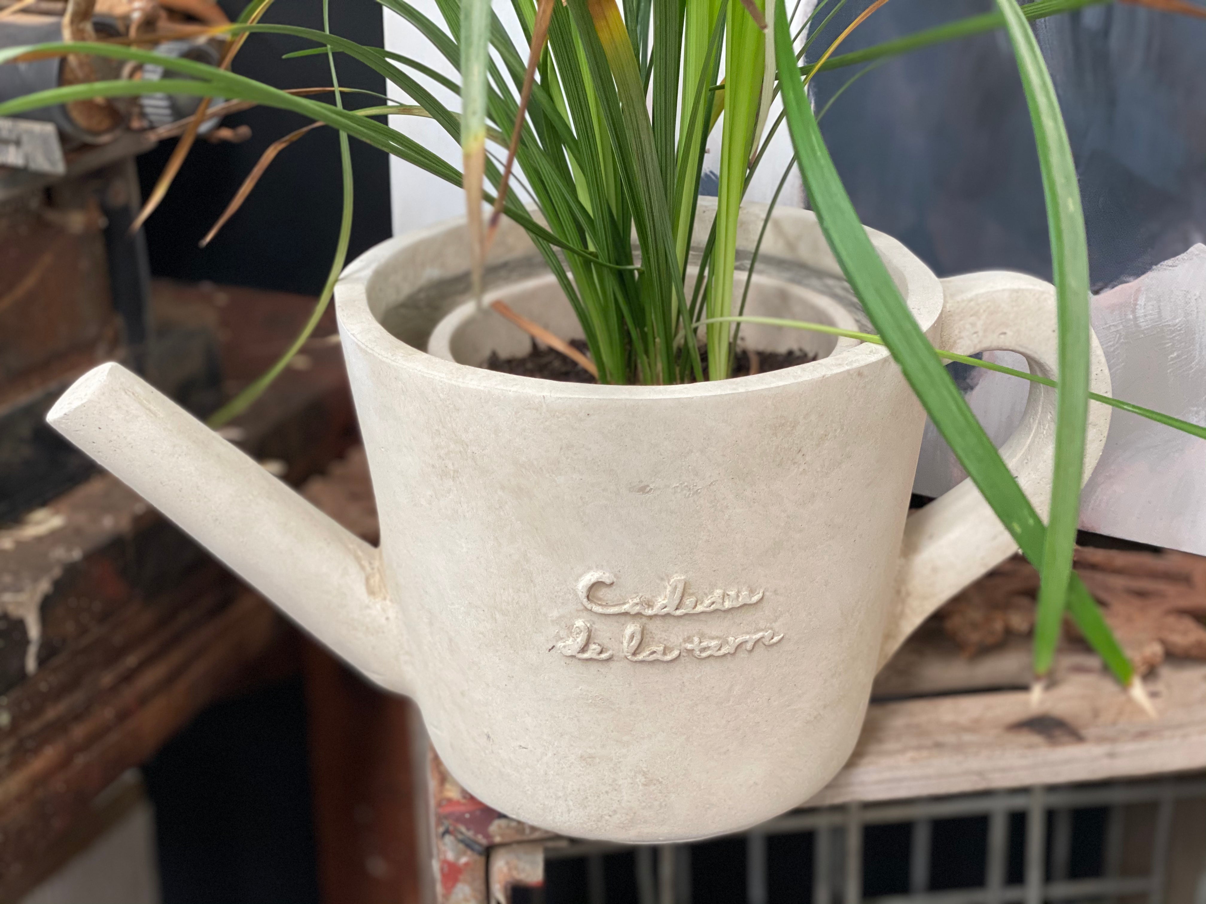 RESIN Watering Can Planter