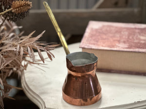 Vintage Copper Milk Coffee Pot