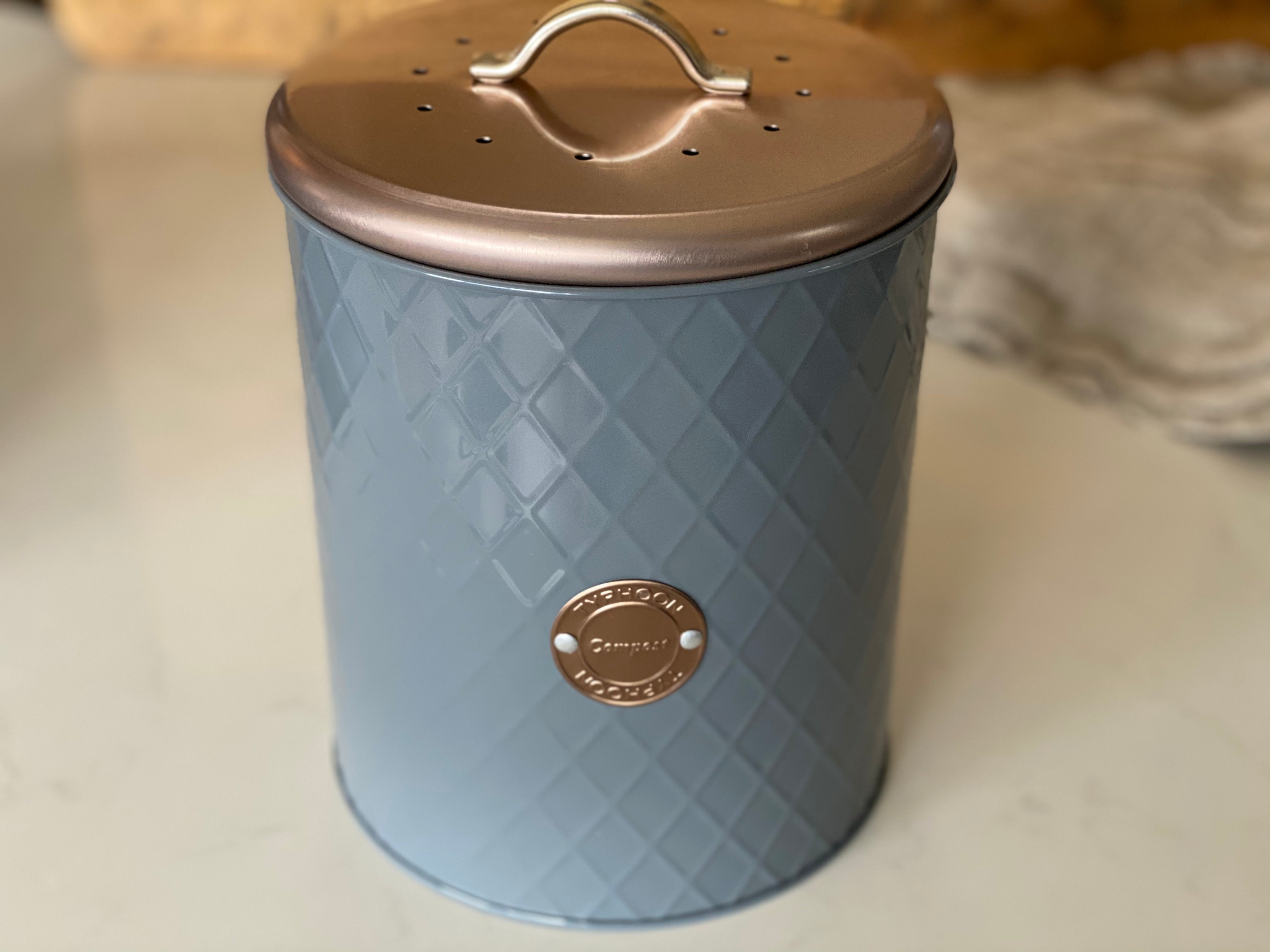 Rose Gold Compost Bucket