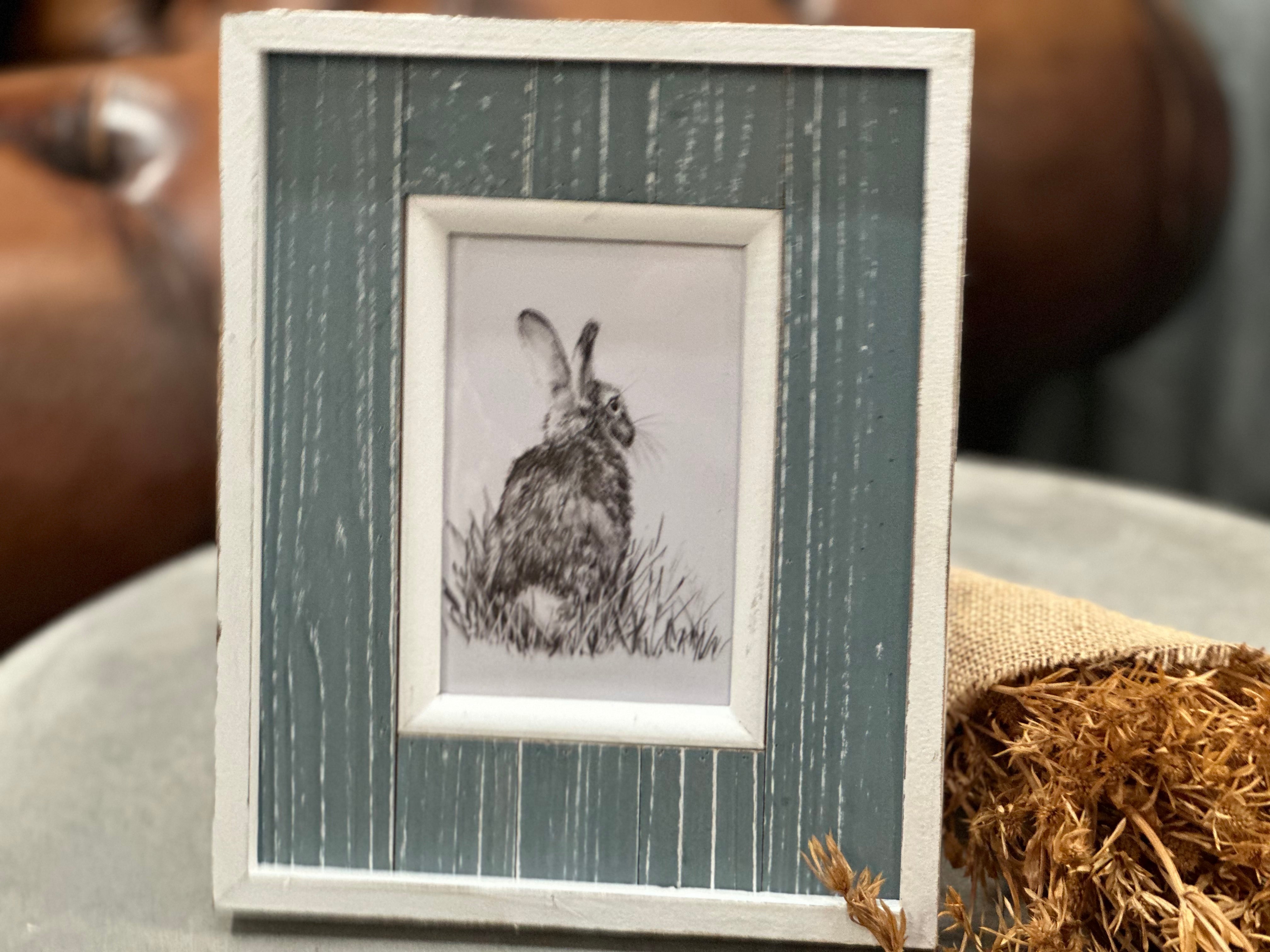 BONDI Blue Rustic Photo FRAME