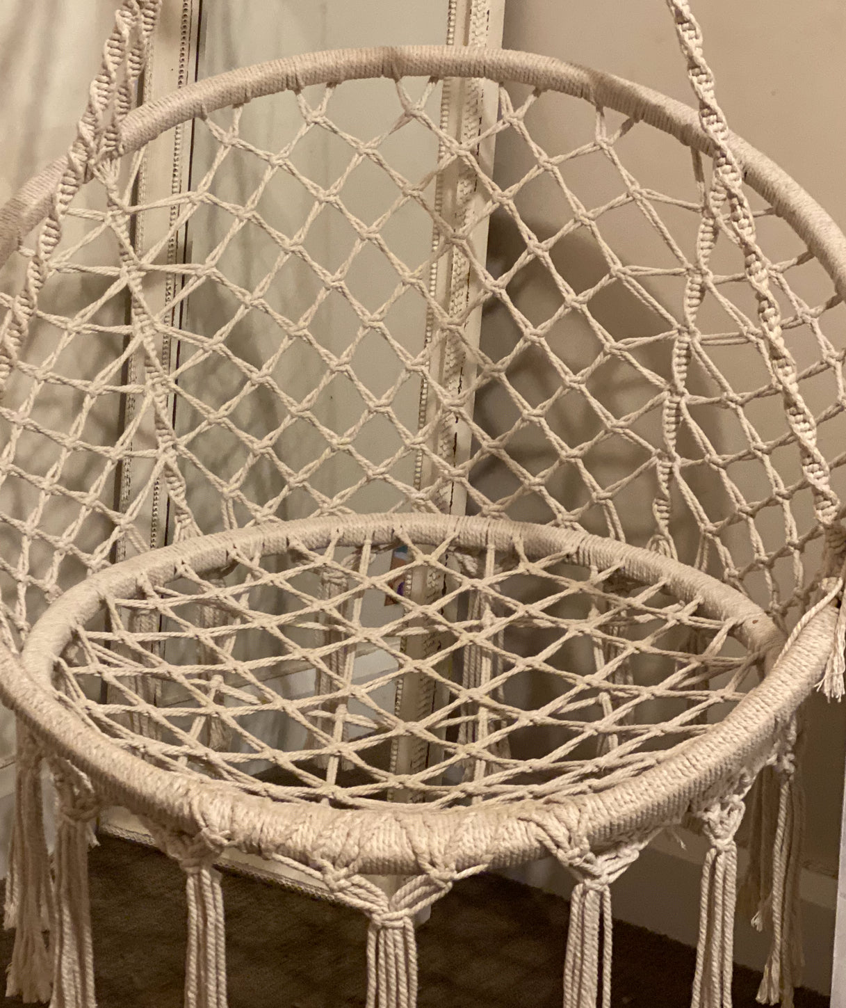 Child’s Macrame Swing
