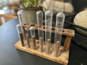Vintage Test Tube Display