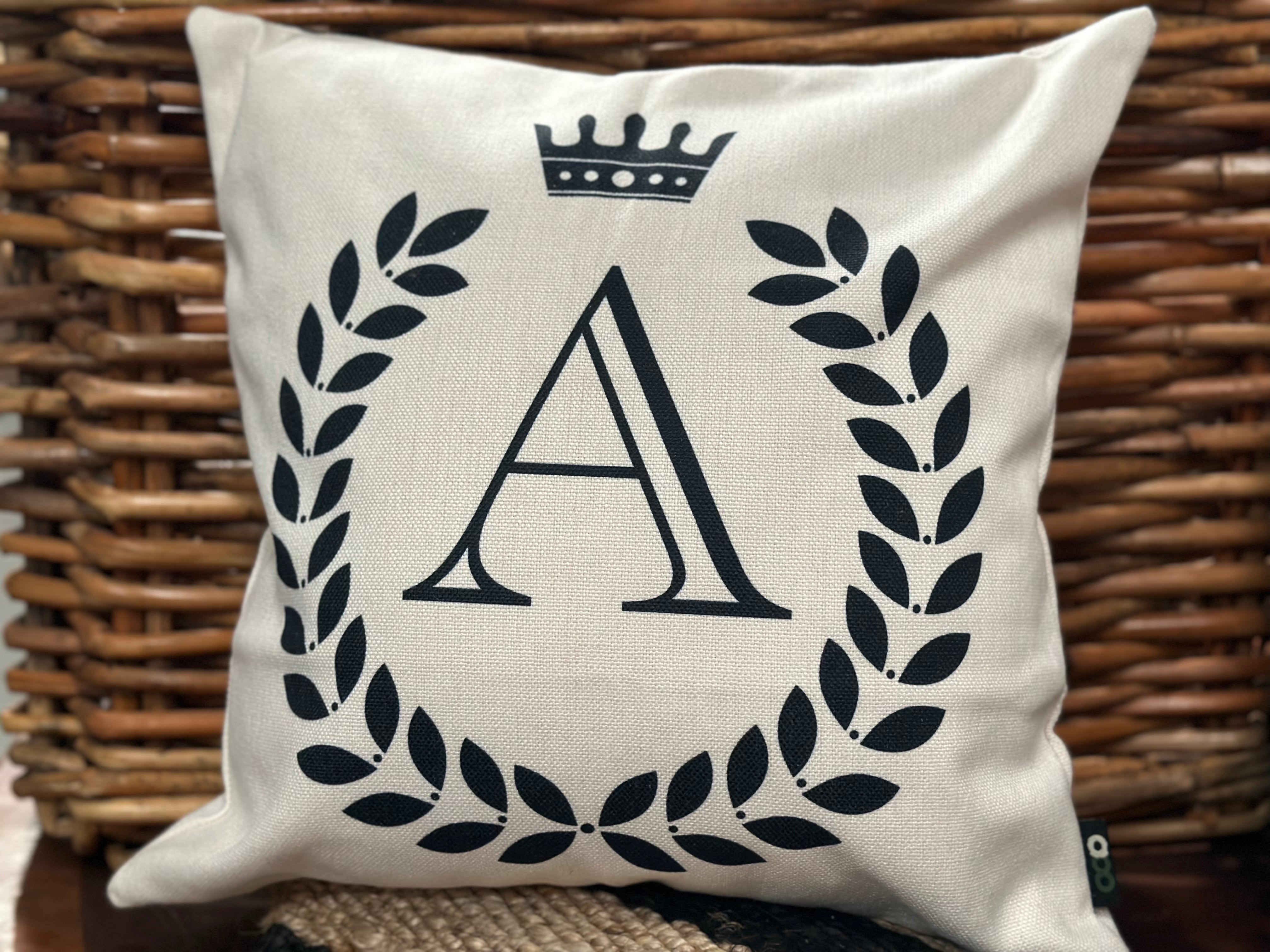 Letter A Cushion